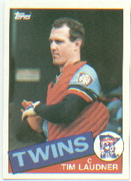 1985 Topps Baseball Cards      071      Tim Laudner